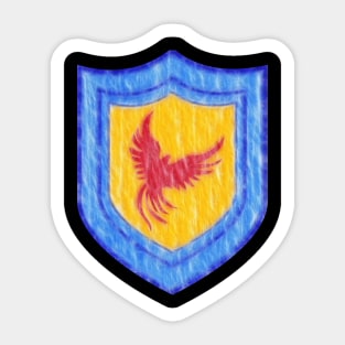 Shield of Phoenix Sticker